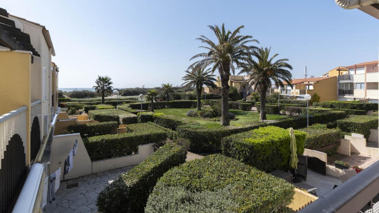 Aquaplage- 126- Appart Vue Jardin- 4 Pers Agde Exterior foto